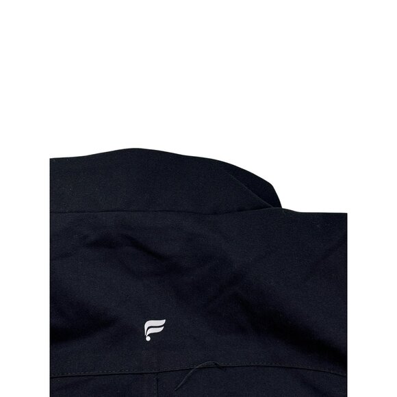 Fabletics Mens Ace Scrub Jacket Size S Black Full Zip 3 Pockets - Picture 5 of 7